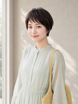 ヘアーサロン 6(hair salon) 大人可愛い丸みショート