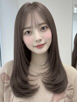 フォルテミラ(FORTE MILA)&nbsp;ミルクブラウン/ミルクティーベージュ/顔周りカット/前髪/韓国