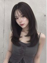 ユーフォリア 渋谷グランデ(Euphoria SHIBUYA GRANDE)&nbsp;韓国ヘアレイヤーカット暗髪髪質改善SAYAKA