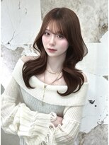 キティー サカエ(kiti SAKAE)&nbsp;韓国風レイヤー/顔周りカット/透明感カラー/ミディアムレイヤー