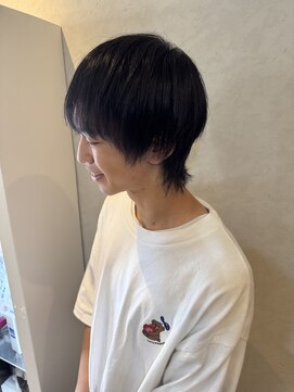 アンビ(ambi) ナチュラルストレート×ウルフカット