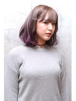 パッチ ヘアー(PATCH HAIR)&nbsp;グレーパープルbob