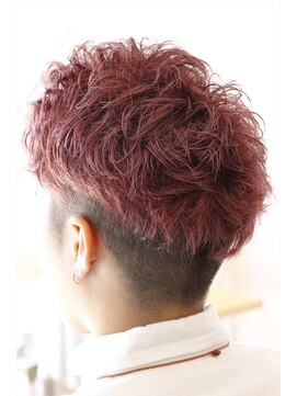 リラ ヘア サロン(rela hair salon) ショート×Wカラーバイオレット