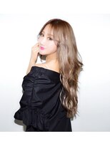 ヘアーエクステンド エフ 渋谷(f)&nbsp;重めアッシュベージュ