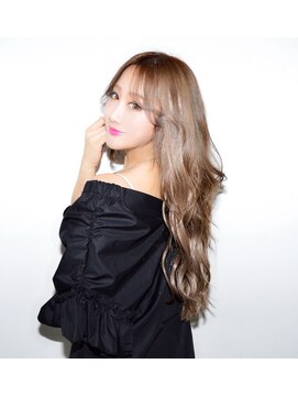 ヘアーエクステンド エフ 渋谷(f) 重めアッシュベージュ