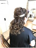 ミディアムヘアアレンジ【ヘアアレンジ　立川/立川南/八王子】