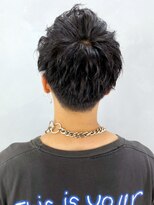 アルバム 新宿(ALBUM SHINJUKU) コンマヘアサイドグラデーションマッシュウルフ_ba299663