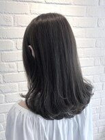 デイジー インデックスヘア 大島店(DAISY index hair) 外ハネ/ダークアッシュ/ハイライト/暗めカラー/韓国風グレージュ