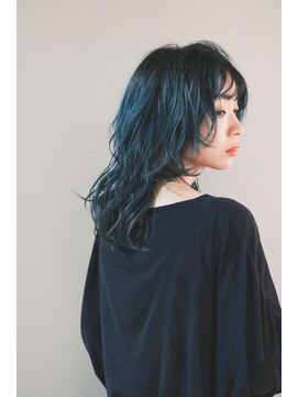 オーイット(ooit) *ロングウルフヘア×ブルーカラー*