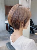 30代40代50代◎大人ナチュラルレイヤーショートボブ 表参道 橋本