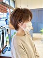 アースオーセンティック 大分下郡店(EARTH Authentic) 耳掛けても可愛いショート