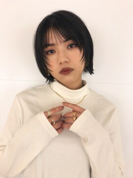 パーク(PAAQ) 【PAAQ田中智大】フェイスレイヤー×ウルフボブ