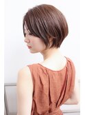 大人ナチュラルショートボブ