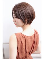 アクロス ヘアー デザイン 蒲田東口(across hairdesign) 大人ナチュラルショートボブ