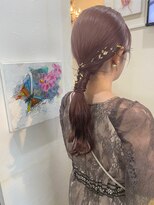 グランジュテ(grandjute)&nbsp;外国人風ヘアアレンジ