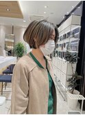 オリーブベージュ脱白髪染め武蔵小杉