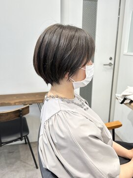 ジーニー 横浜(giinii) まとまる丸みショート【村山武史】