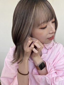 エメ ヘアー(aimer hair) グレージュインナー