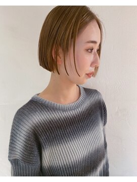 ハウ 心斎橋(how) ミニボブ/ショート/ショートヘア/前下がりボブ/ぱつっとボブ