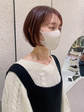 メゾンマイル 恵比寿(maison mile) ハッシュカット/似合わせカット/レッドブラウン[恵比寿駅]