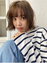 ヘアーアンドファッションシオミエイチ (hair＆fashion shiomi H) ナチュラルボブ