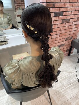 サロンナビ(Salon Navi) ツヤ編みおろしhair