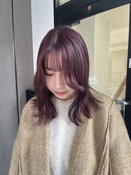 アマーク(a mark) 【住野 桃香】lavender +pink20％