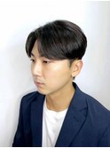 コンマヘア　韓国ヘア　韓国風
