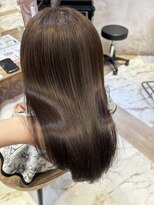 ロンドローズ 名古屋(Lond damaskRose)&nbsp;顔周り ダブルカラー 名駅 ブリーチ 髪質改善 ボブ 韓国528