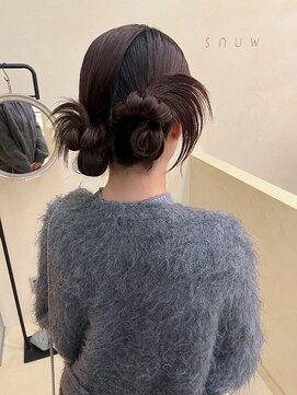 スニュウ(snuw) ヘアセット/韓国ヘア
