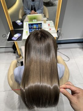 ロンドミラー 博多店(Lond Mirror) 小顔に見せるヘア/ワンレン/ボブウルフ/ネビージュ/黒髪カタログ