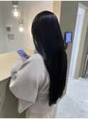 【美髪縮毛矯正で再現性100%な艶髪】リッチ感の溢れる後ろ姿に