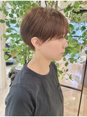大人かわいいマッシュショート