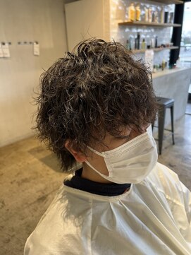 ザデイトウキョウ 表参道 青山(THE DAY TOKYO) ウルフパーマ/メンズカット