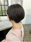 ふんわり質感の大人フェミニンショート