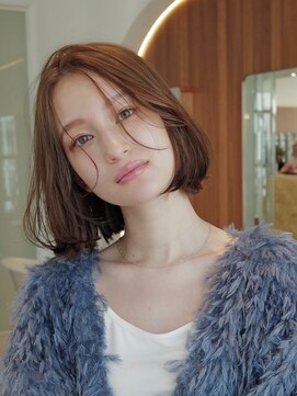 エースハバナ 渋谷(1 HAVANA) チョコグレージュ/20代30代大人かわいい/ミディアムレイヤー