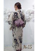 浴衣一式レンタル+着付け+ヘアセット