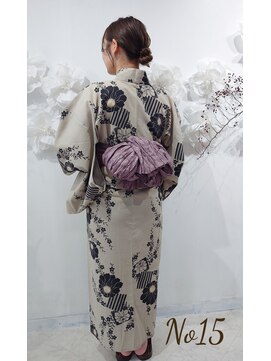 ブルームス アンジュ(Blooms Unge) 浴衣一式レンタル+着付け+ヘアセット