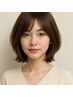 【頭皮を守る】ゼロテクカラー+髪質改善トリートメント+カット