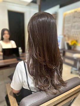 ヘアリゾート粋 ティガ 池袋店(tiga) 透明感/オリーブベージュ/ミルクティー/艶髪