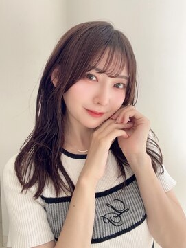 エアー 銀座(air) レイヤーカット／ナチュラル／モテ髪/銀座/ロングレイヤー