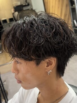 ビカムメンズヘアー 栄店(become men's hair) シャドウパーマ韓国ダウンパーマ