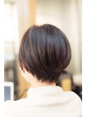 大人可愛いマッシュショート