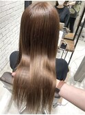 【Feria 渋谷】縮毛矯正毛×ブリーチなしの限界値"Tsuyuki"