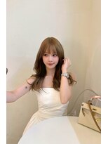 ラル 立川南口(lar)&nbsp;バブみ隊長_黒髪小顔オリーブグレーココアベージュクラゲヘアー