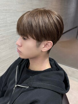 イートンクロップガーデン(Eton Crop Garden) ダブルカラー/ミルクティーベージュ/シースルーマッシュ