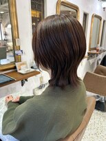 サンバイセライロ 千葉(SAN. by celilo)&nbsp;ショートウルフカット　【大木】