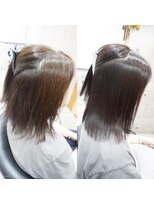 ヘアテリア リュウ 大塚(hair teria ryu) 縮毛矯正/髪質改善縮毛矯正/前髪縮毛矯正/表面ハーフ矯正