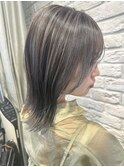 グレージュハイライト