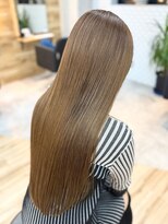 ソヨン 平塚店(SOYON) ベージュ×ULTOWA 髪質改善〇平塚